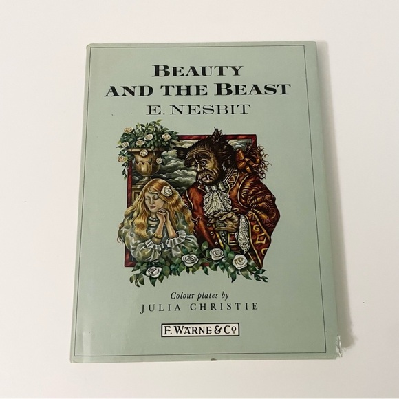 Vtg Beauty and the Beast Book E Nesbit illus by Julia Christie Mini Book - Picture 11 of 12
